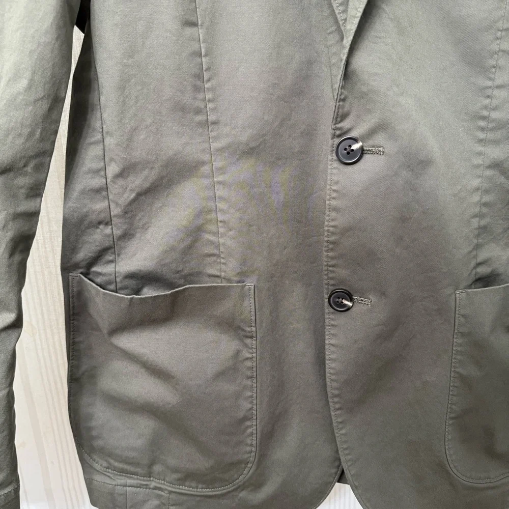 EUC🔥 Nordstrom Rack Olive Green Men’s Trim Fit Sports Blazer